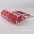 High Quality Plaid Style Travel Throw Wholesale Pure Wool Blanket For Sofa